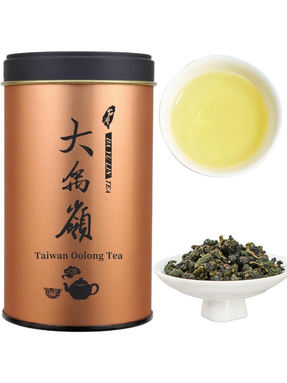 Premium Loose Leaf Oolong Tea - High Mountain Floral Scent, 120 Cups, 5.29oz